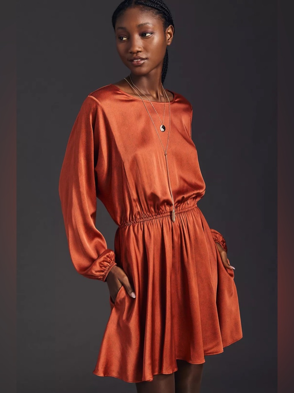 Caballero Long-Sleeve Dress | Anthropologie